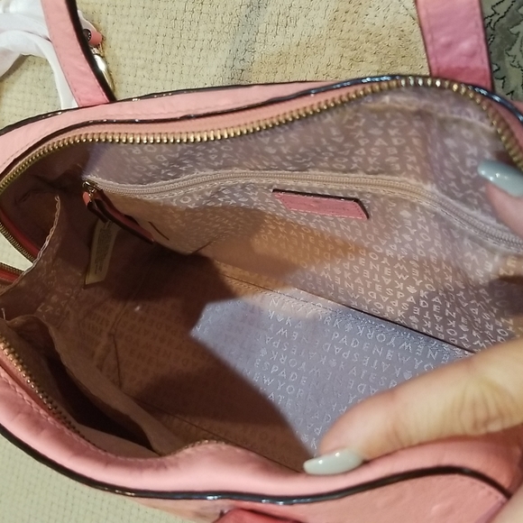 Kate Spade Riverside Street Ostrich Embossed Felix handbag - Picture 9 of 14